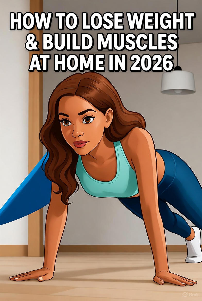 HOW TO LOSE WEIGHT & BUILD MUSCLES AT HOME IN 2026